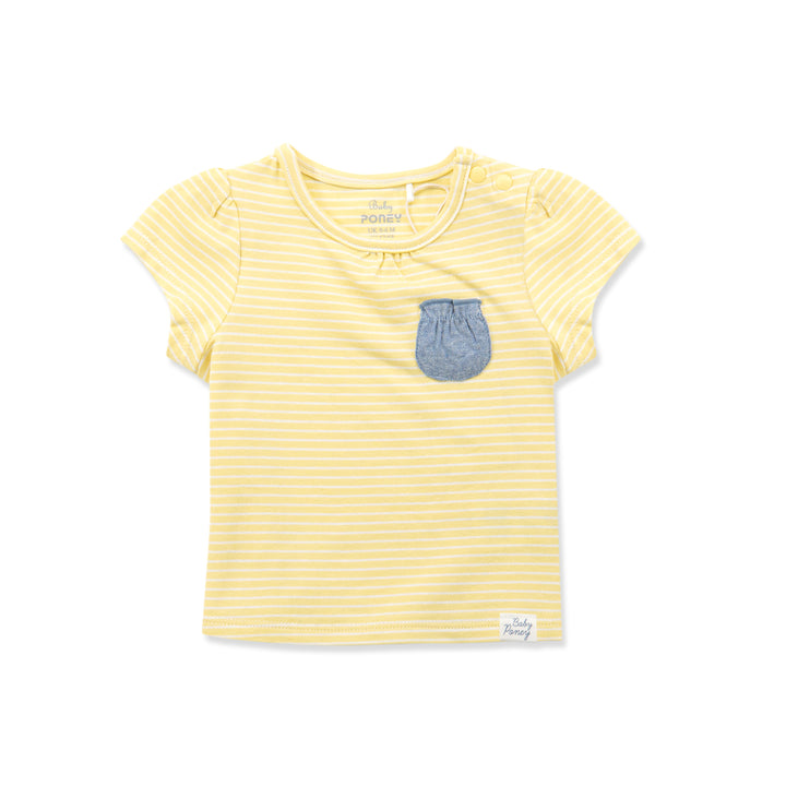 [Clearance] Poney Essential Girls 2 Pack Short Sleeve Top 80175