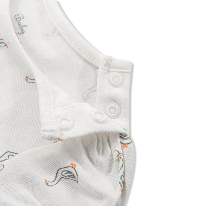 [Clearance] Poney Essential Girls 3-Pack Short Sleeve Bodysuits 80176