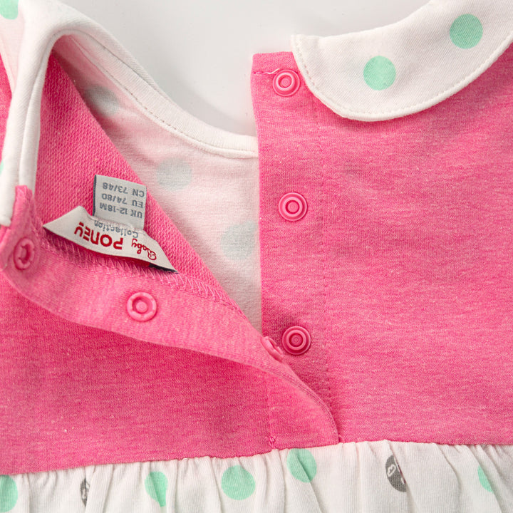 Poney Essential Girls Long Sleeve Dress 80182