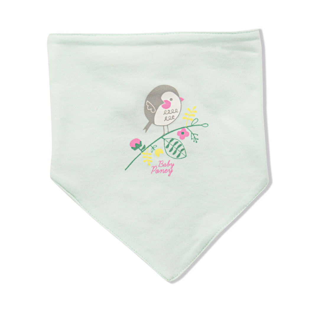 [Clearance] Poney Essential Girls 2-Pack Bibs 80188