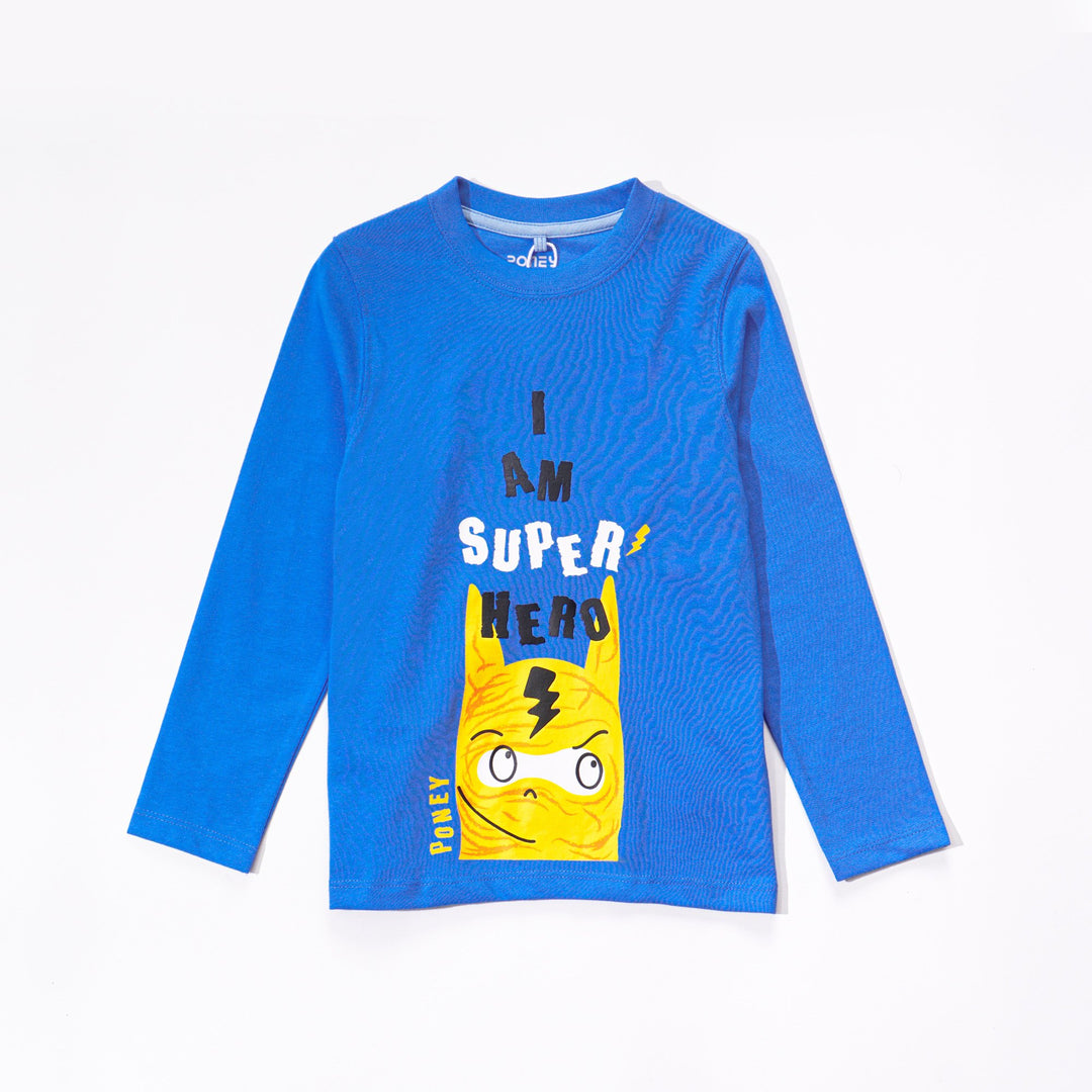 Poney Boys Long Sleeve Tee 8113 (6mths-12yrs)