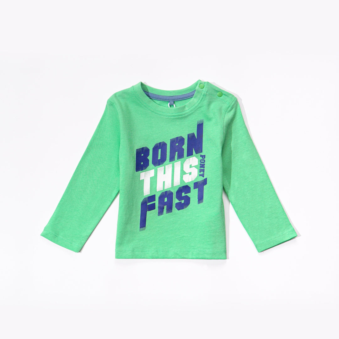 Poney Boys Long Sleeve Tee 8114 (6mths-12yrs)