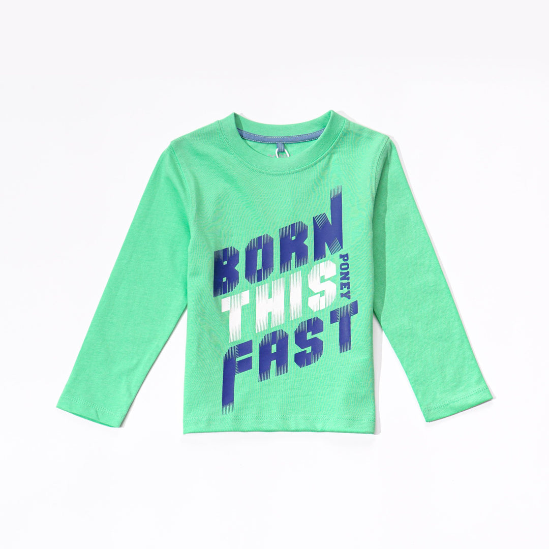Poney Boys Long Sleeve Tee 8114 (6mths-12yrs)