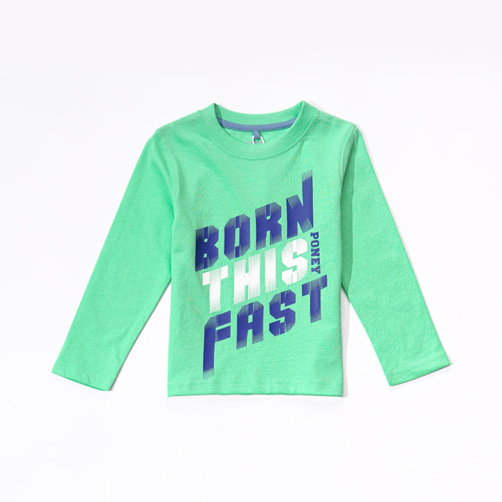 Poney Boys Long Sleeve Tee 8114 (6mths-12yrs)