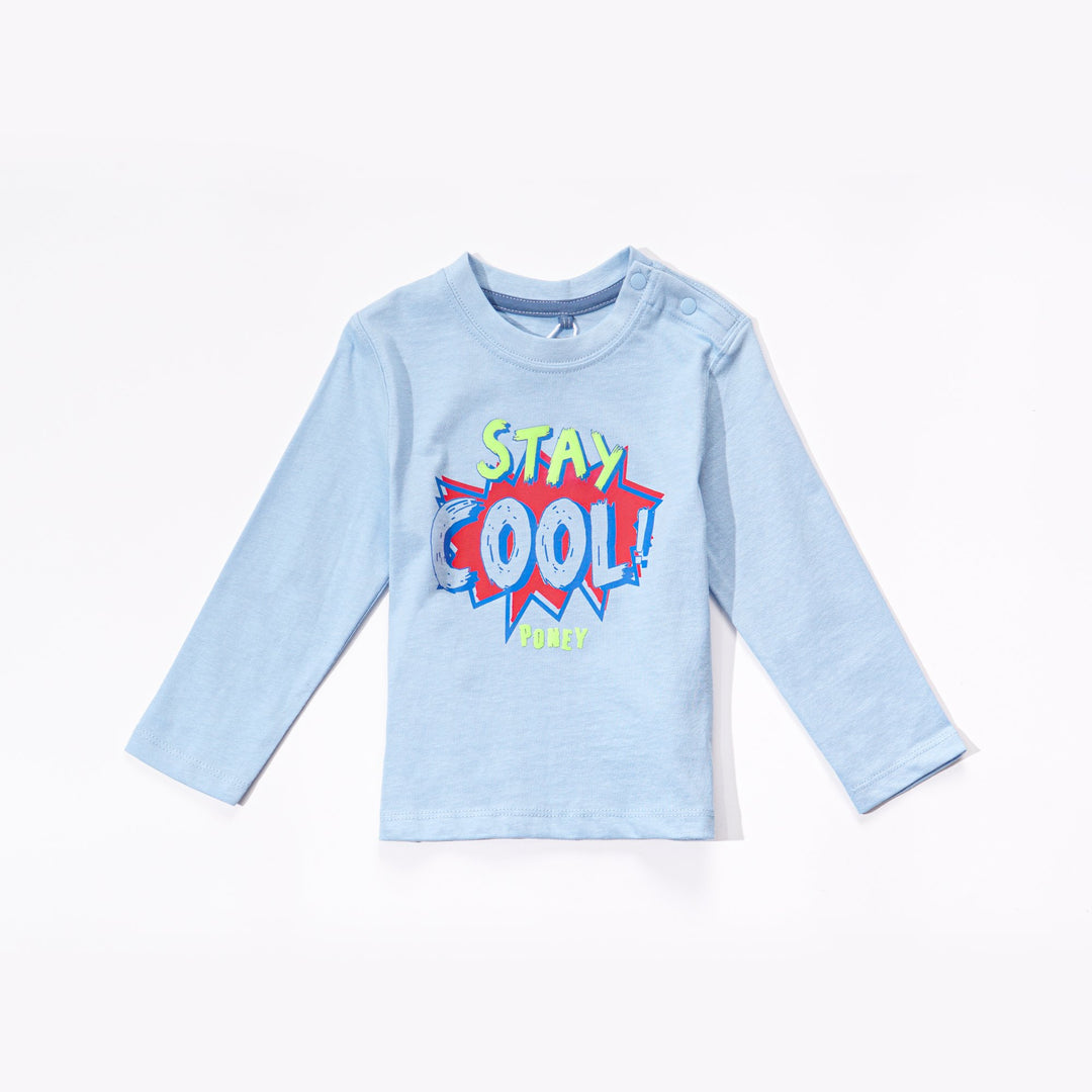 Poney Boys Long Sleeve Tee 8115 (6mths-12yrs)
