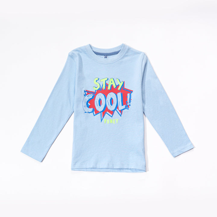 Poney Boys Long Sleeve Tee 8115 (6mths-12yrs)