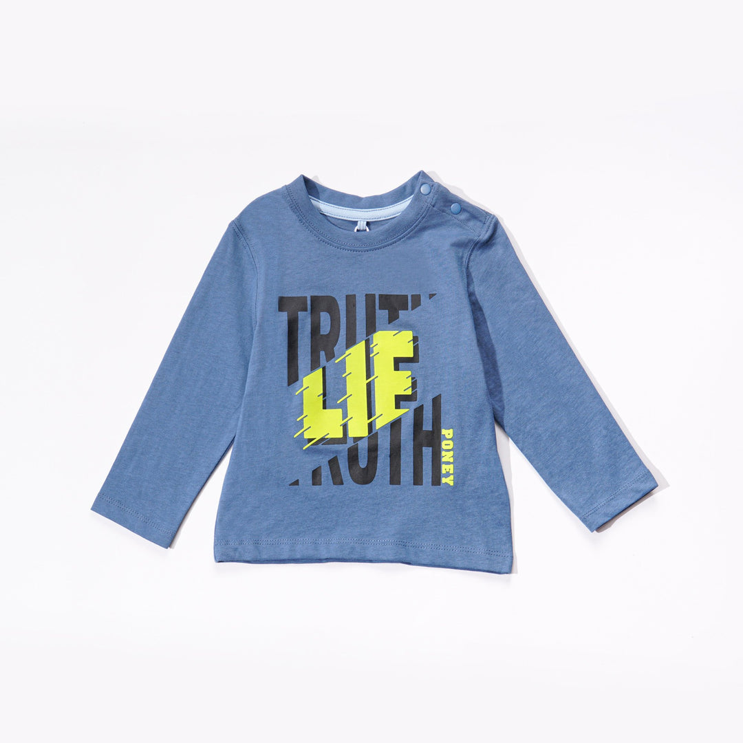 Poney Boys Long Sleeve Tee 8119 (6mths-12yrs)