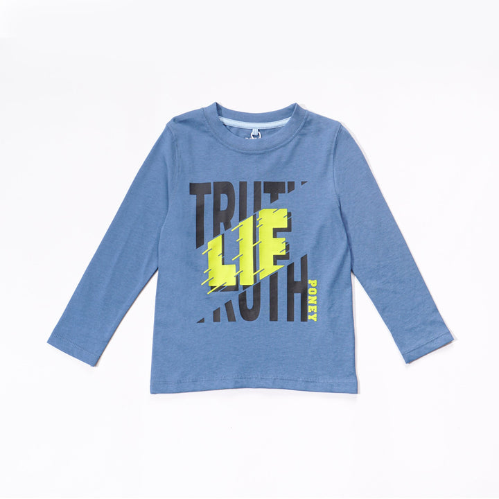 Poney Boys Long Sleeve Tee 8119 (6mths-12yrs)