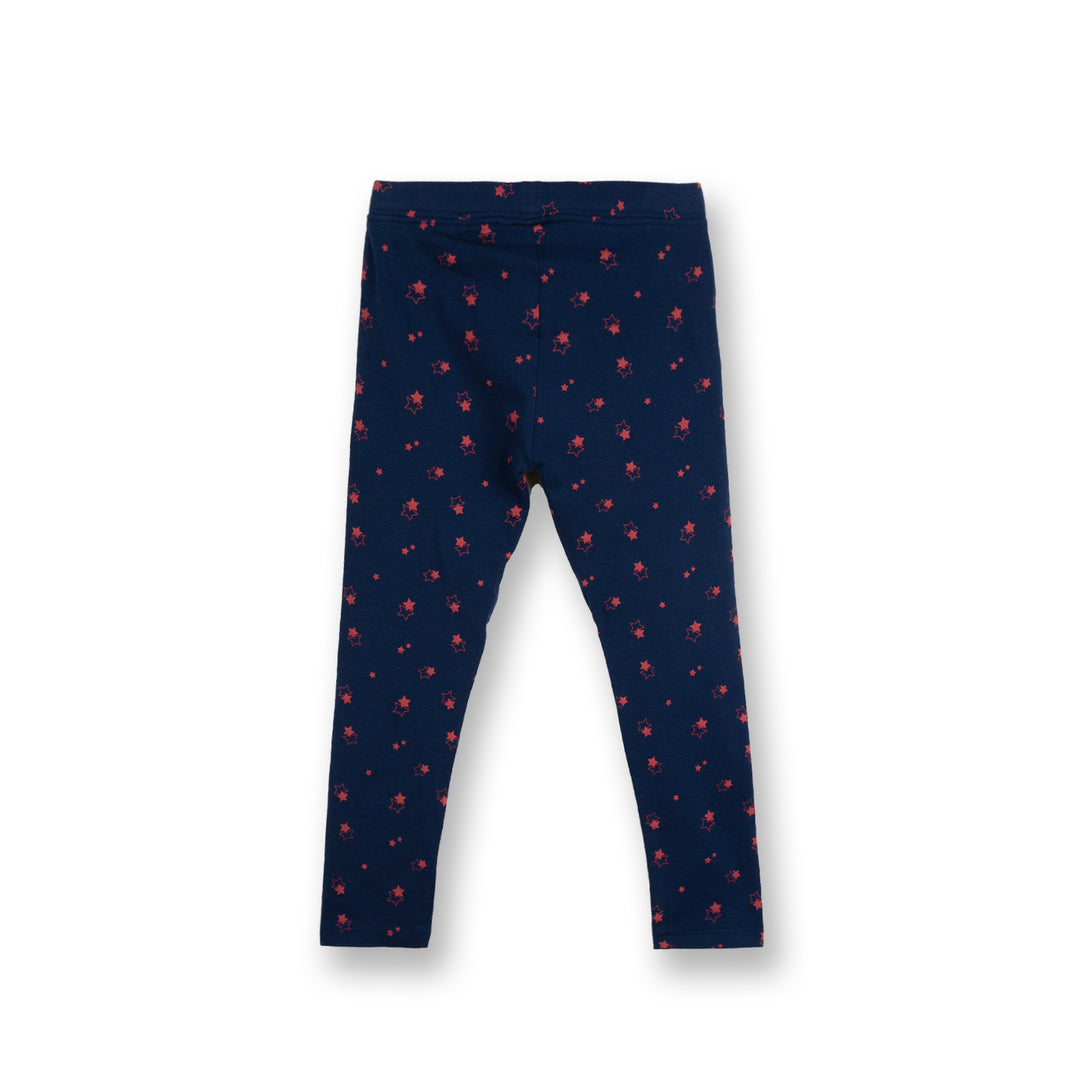 Poney Girls Navy Dubarry Stars Leggings