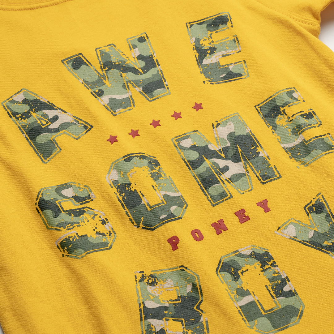 Boys S/Sleeve Tee 8489