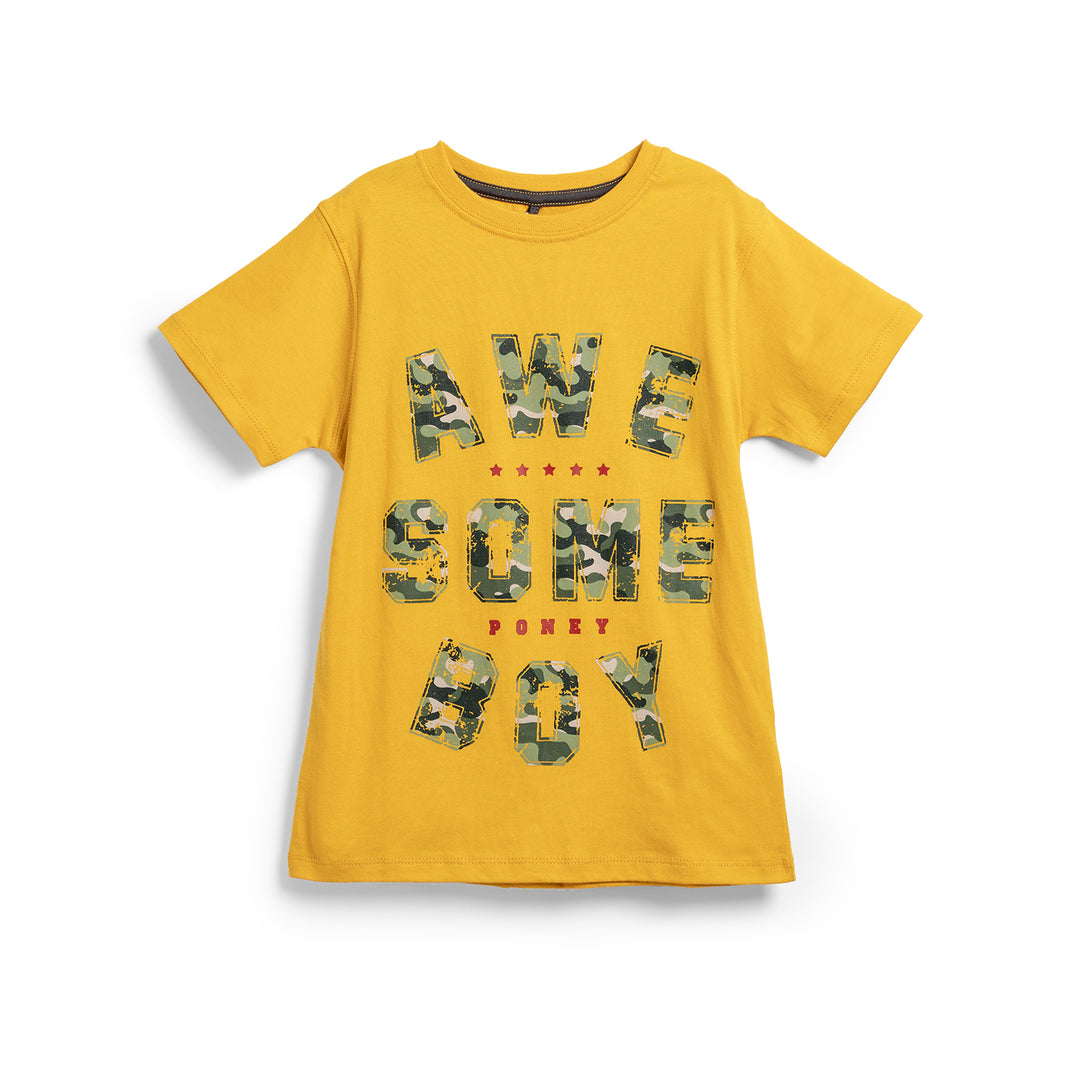 Boys S/Sleeve Tee 8489