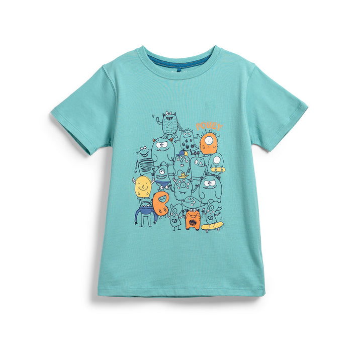Boys S/Sleeve Tee 8493