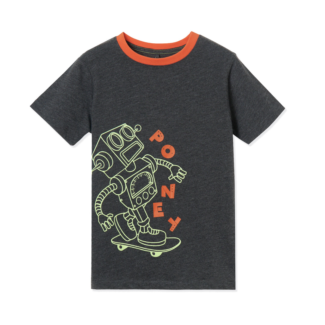 Poney Boys S/Sleeve Tee 8501 (6mths-12yrs)
