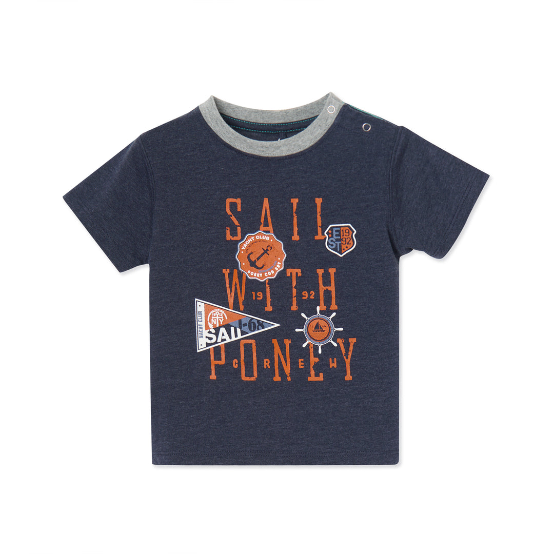 Poney Boys S/Sleeve Tee 8503 (6mths-12yrs)