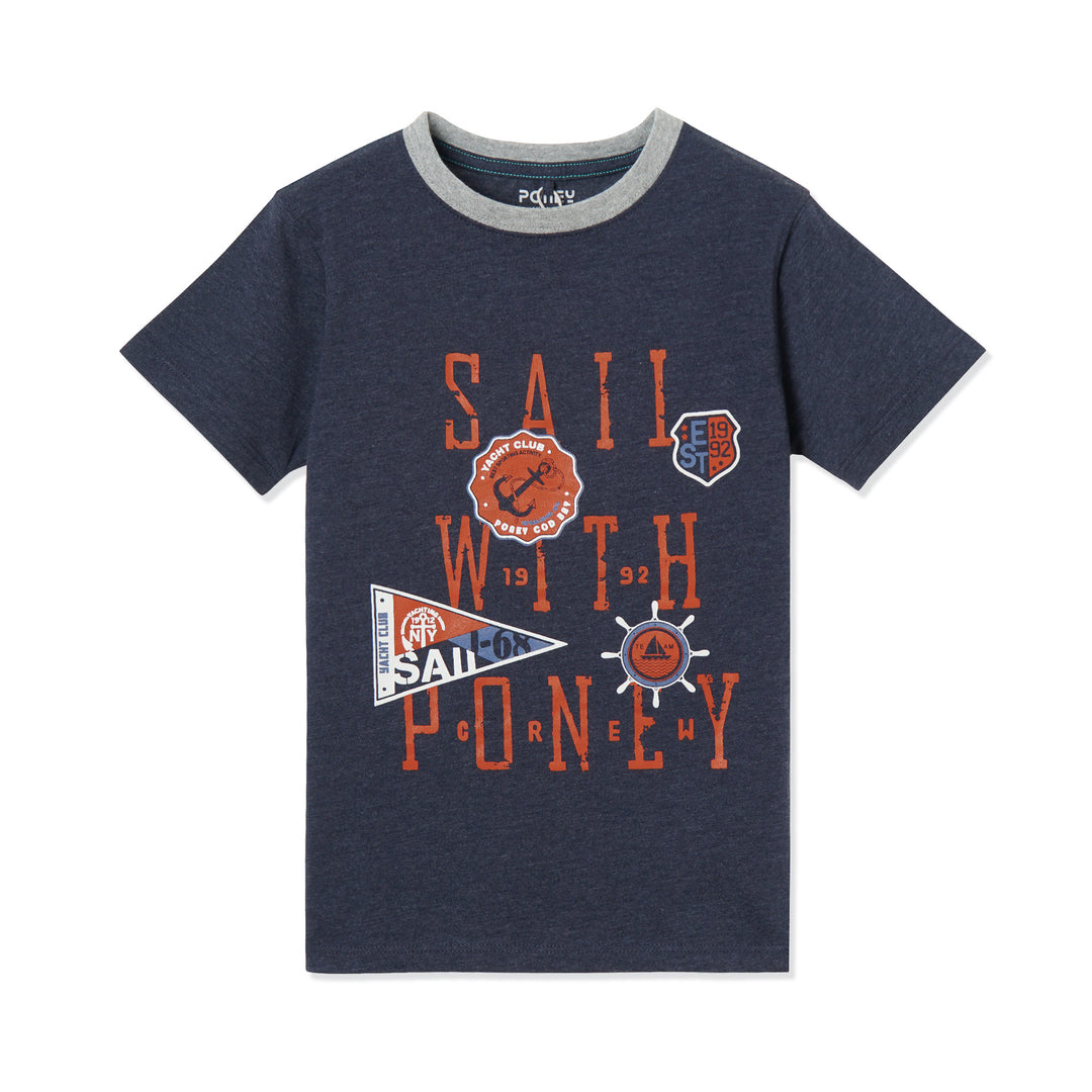 Poney Boys S/Sleeve Tee 8503 (6mths-12yrs)