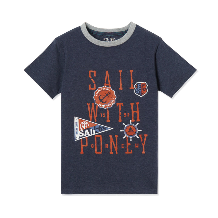 Poney Boys S/Sleeve Tee 8503 (6mths-12yrs)