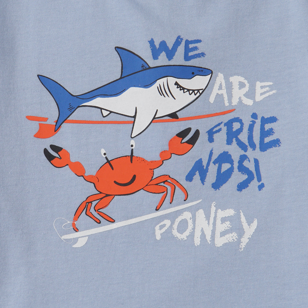 Poney Boys S/Sleeve Tee 8504