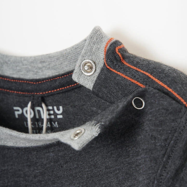Poney Boys S/Sleeve Tee 8509 (6mths-12yrs)