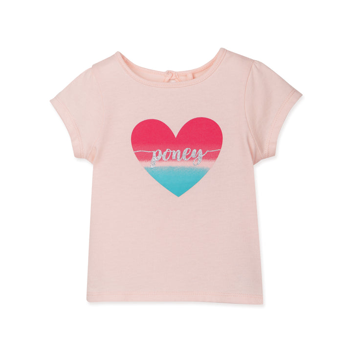 Poney Girls S/Sleeve Tee 8539