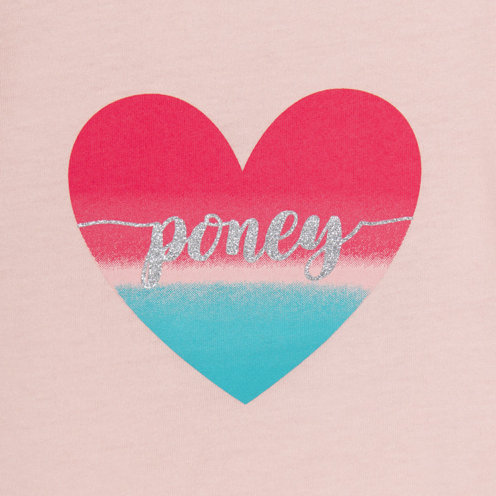 Poney Girls S/Sleeve Tee 8539