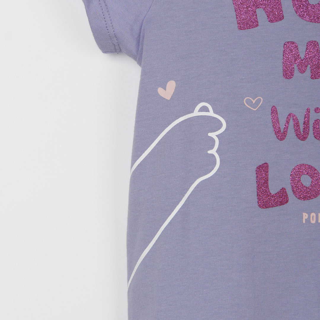Poney Girls S/Sleeve Tee 8543