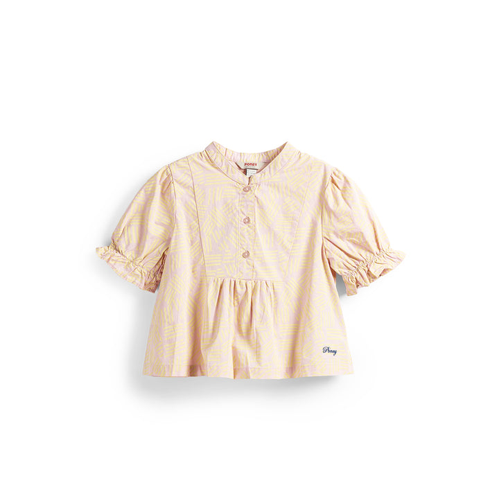 Poney Girls Short Sleeve Blouse 8621