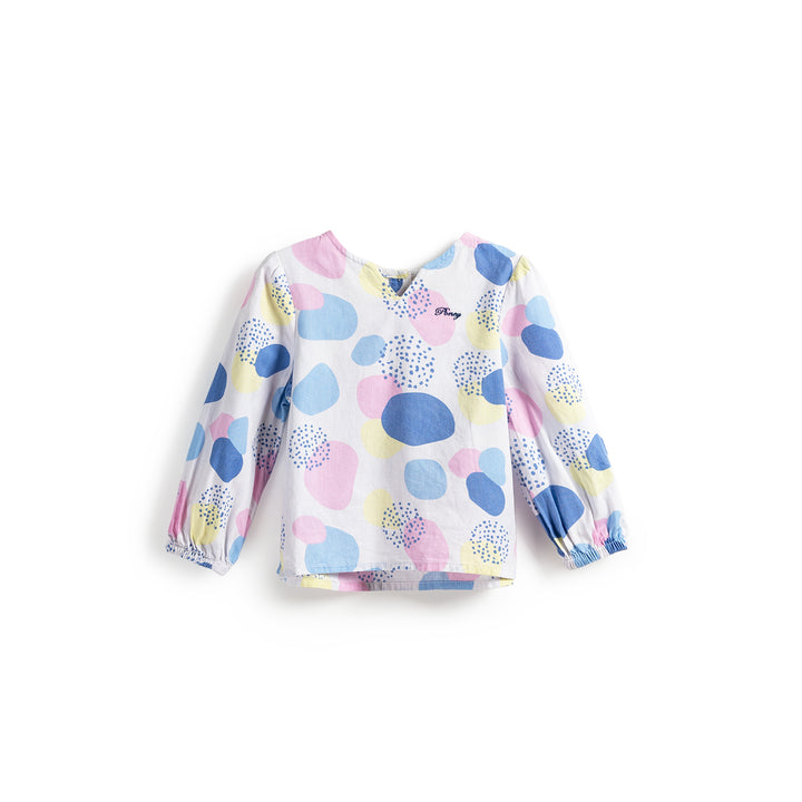 Poney Girls Long Sleeve Blouse 8624