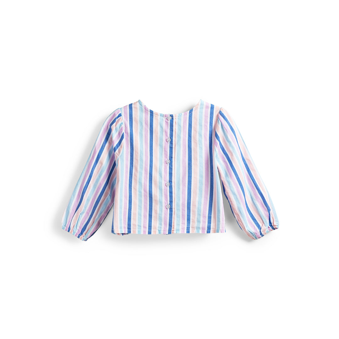 Poney Girls Long Sleeve Blouse 8629