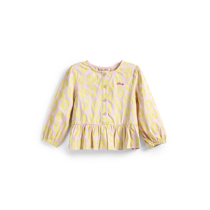 Poney Girls Long Sleeve Blouse 8632
