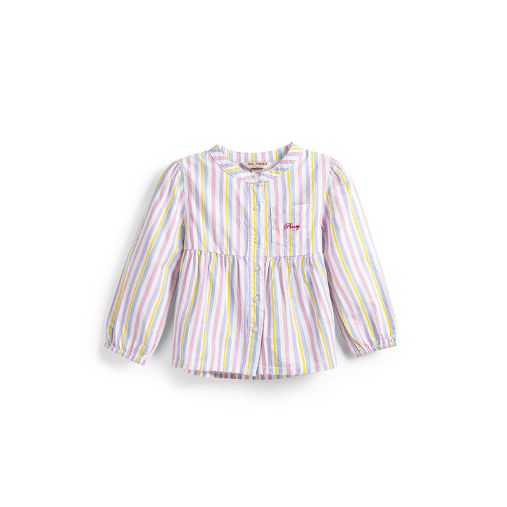 Poney Girls Long Sleeve Blouse 8634