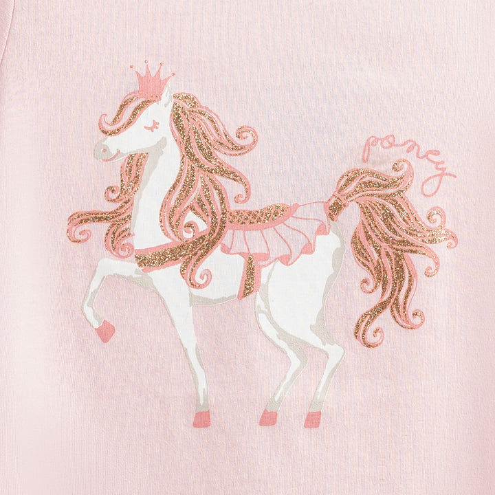 Poney Girls Short Sleeve Tee 8668