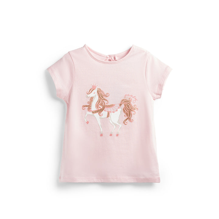 Poney Girls Short Sleeve Tee 8668