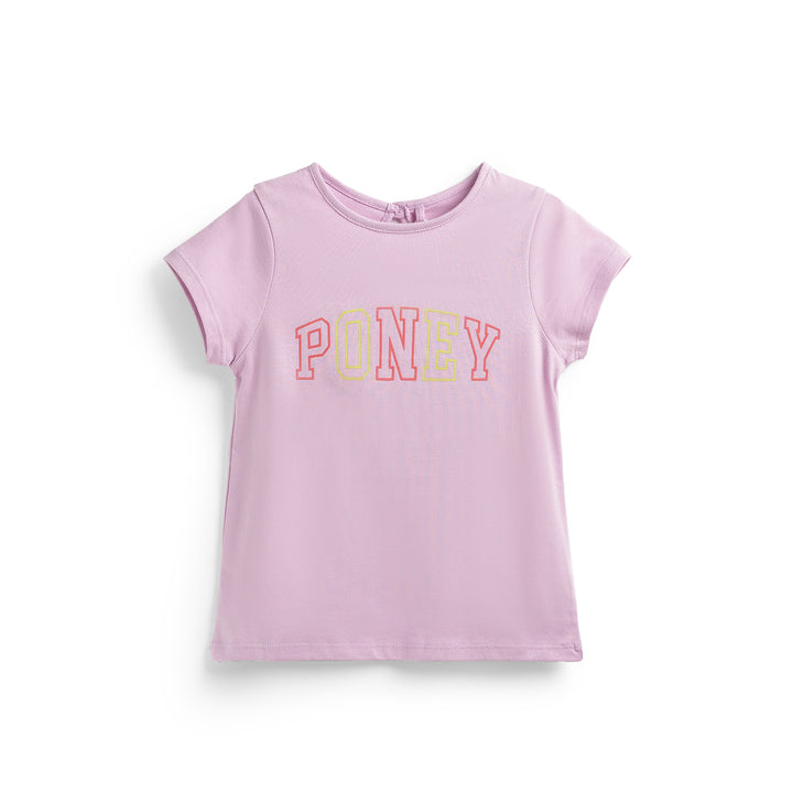 Poney Girls Short Sleeve Tee 8672