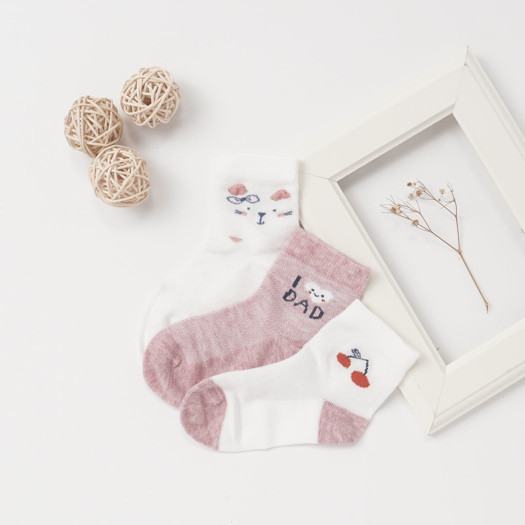 Poney Girls 3-Pack Socks 9299
