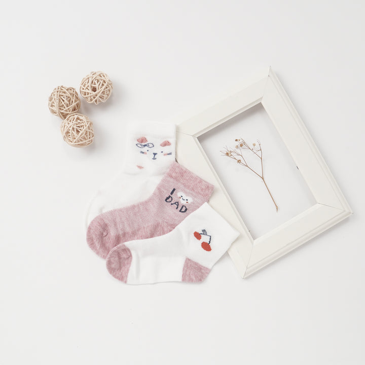 Poney Girls 3-Pack Socks 9299