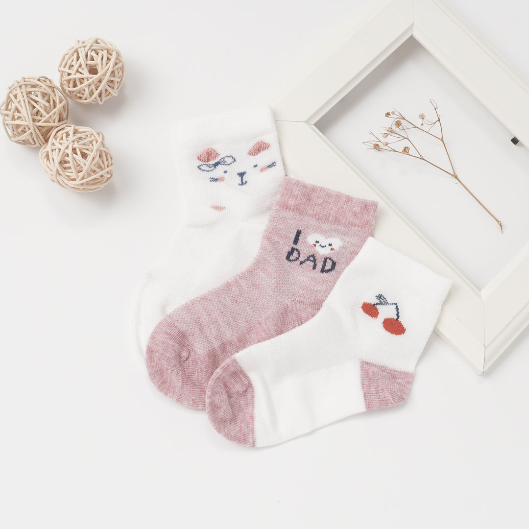 Poney Girls 3-Pack Socks 9299