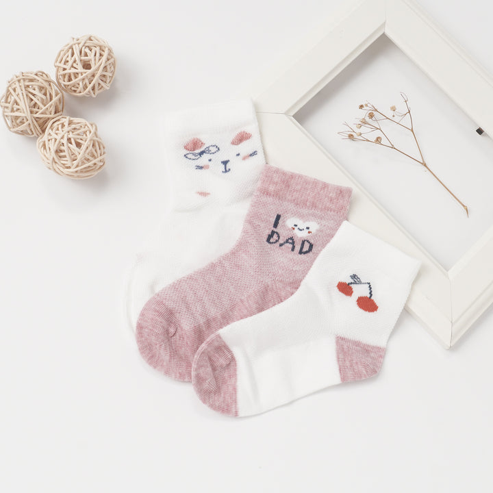 Poney Girls 3-Pack Socks 9299