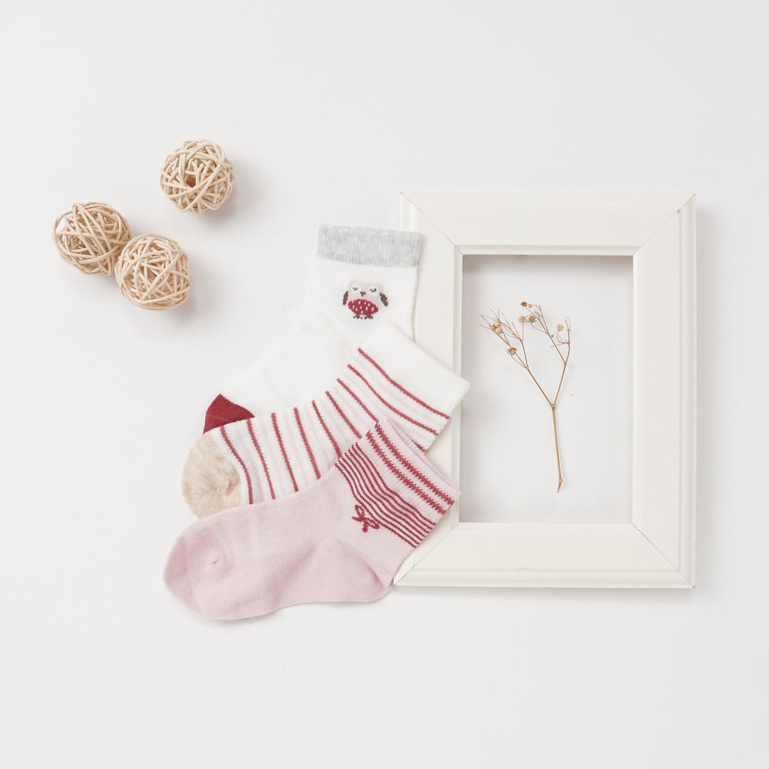 Poney Girls 3-Pack Socks 9300