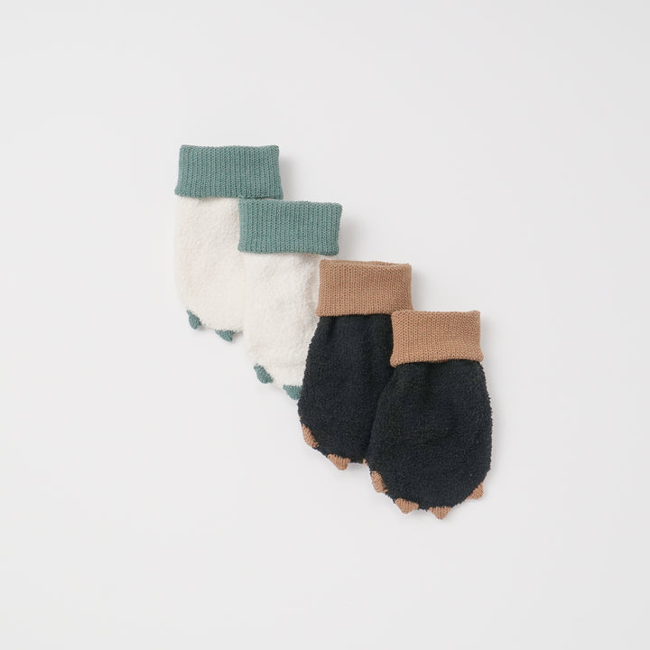 Poney Baby Boys 2-Pack Socks 9306