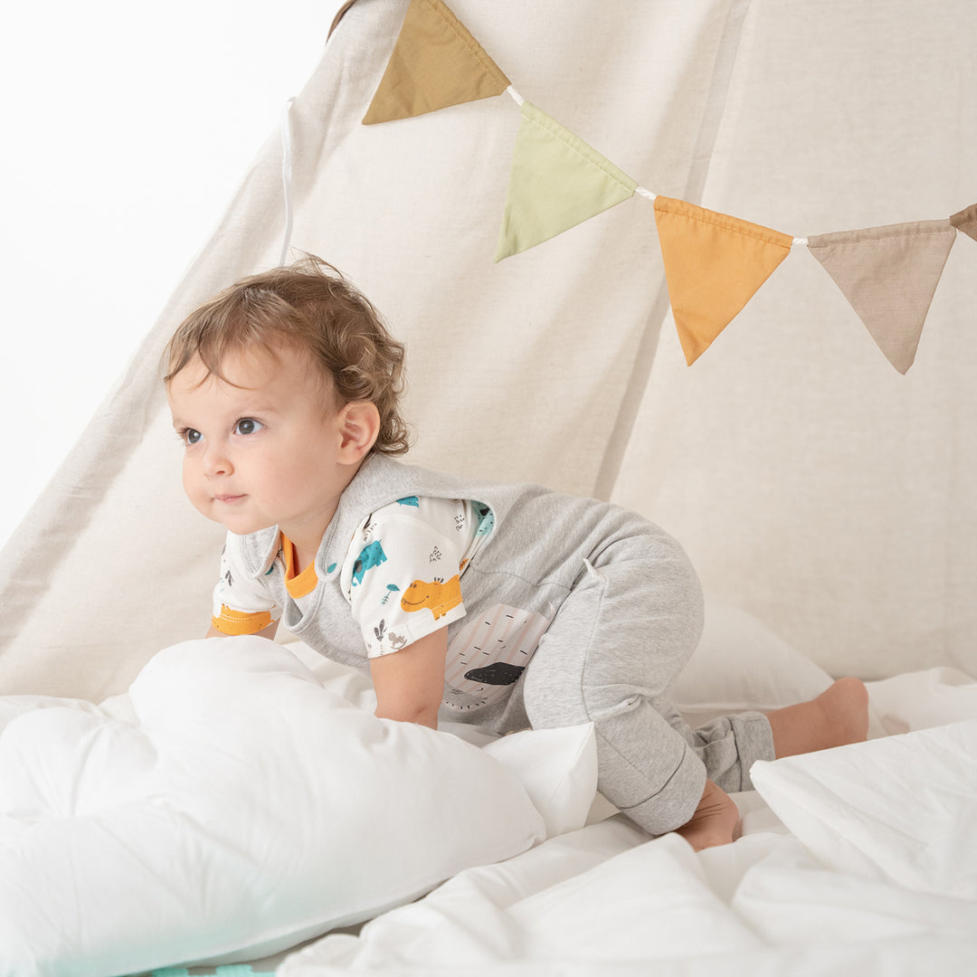 Poney Essential Elephant Safari Dungaree