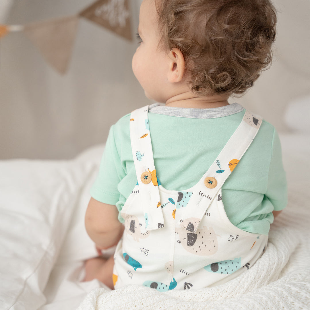 Poney Essential Elephant Safari Dungaree