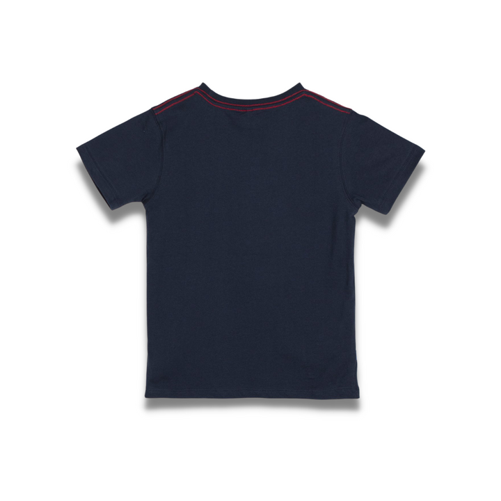 Poney Boys Poney 92 Spaceship Round Neck Short Sleeve Tee