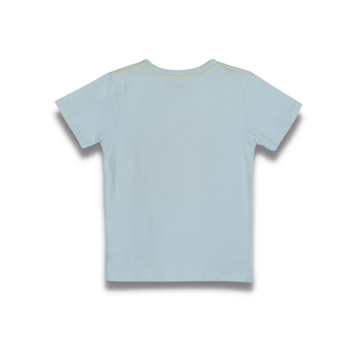 Poney Boys Hungry Shark Round Neck Short Sleeve Tee