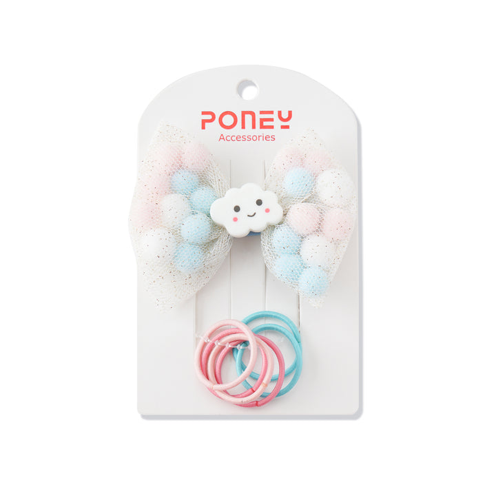 Poney Cloud Clip and Ties CTO1-1305