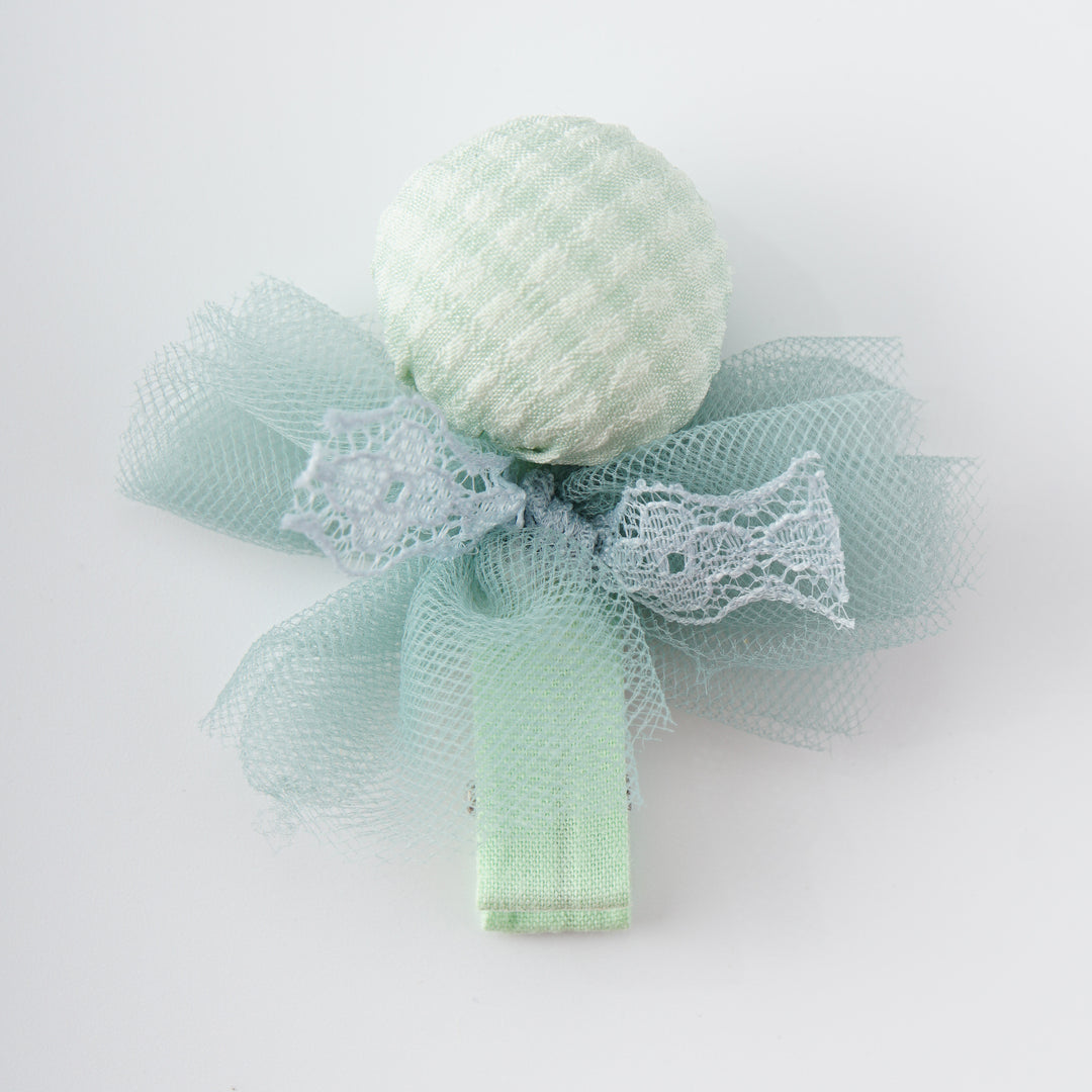 Poney Green Pom Clip Set CTO1-1310