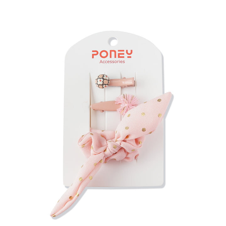 Poney Pink Scrunchie Midi Set  CTO1-1906
