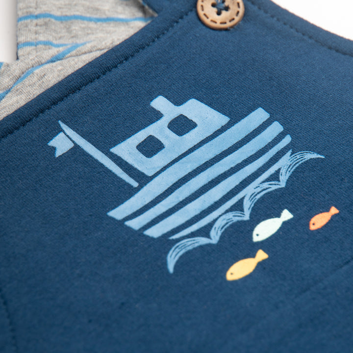 Poney Boys Long Dungaree 80583