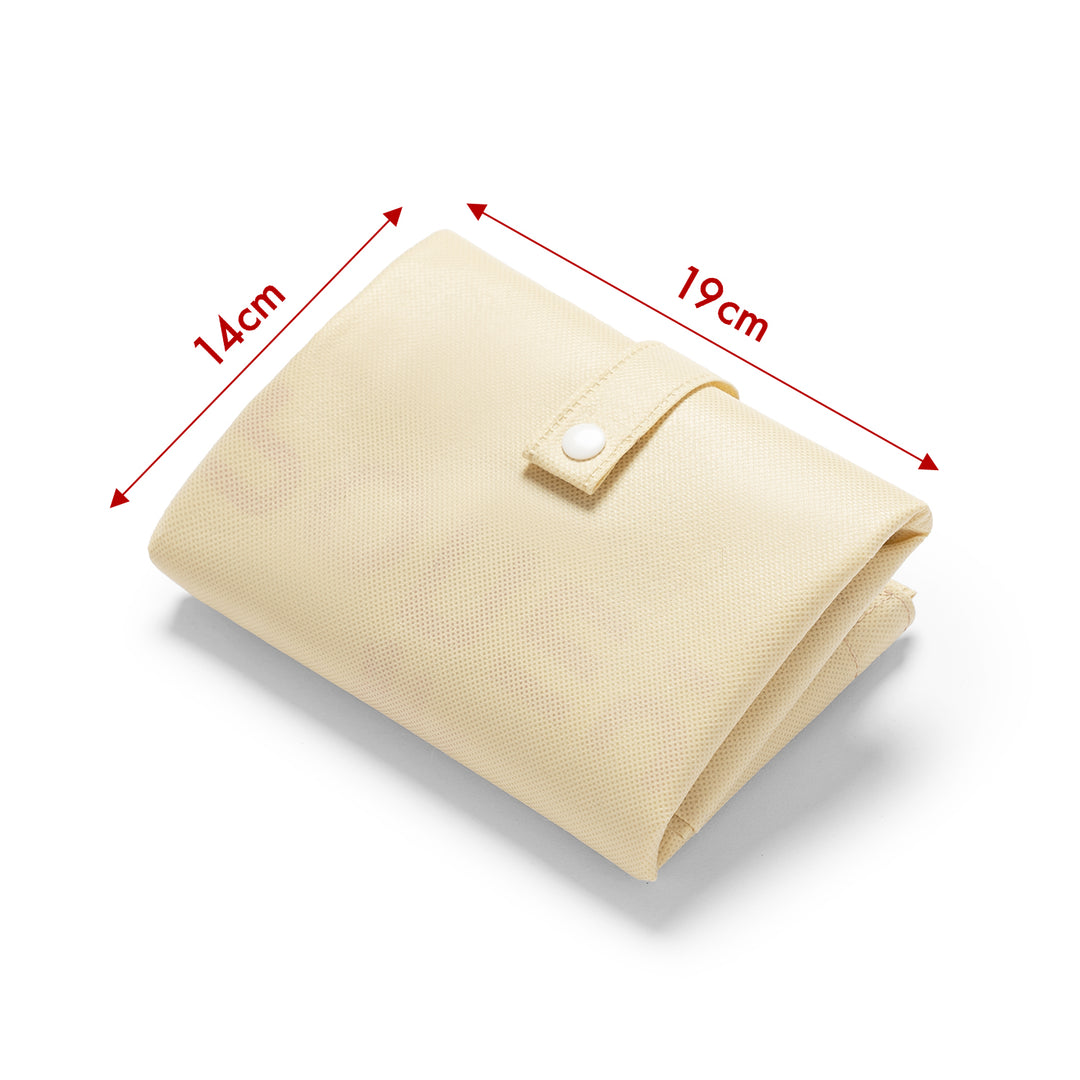 Poney Foldable Bag Beige Color
