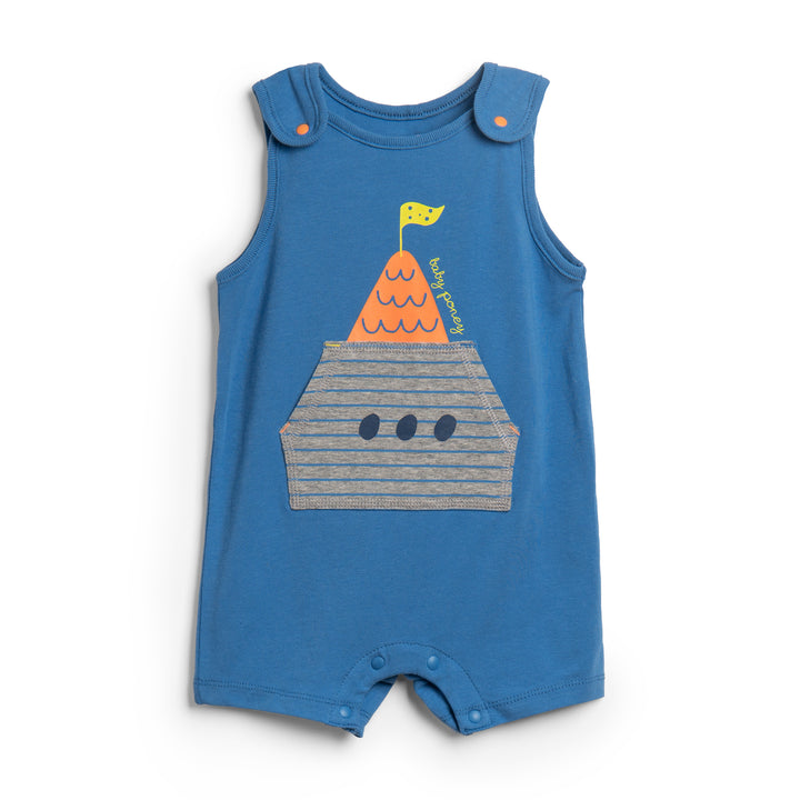 Poney Boys Sleeveless Romper 80582