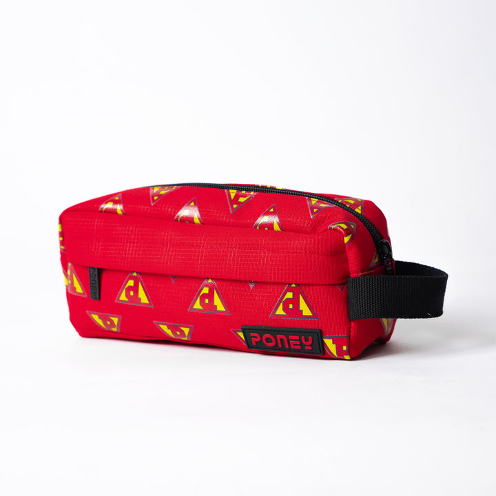 Poney Boys Red Poney Logo Full Print Pencil Case KB004